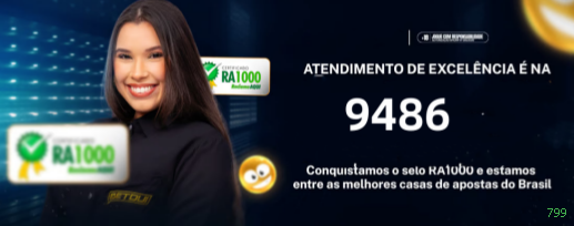 Imagem promocional da 799 mostrando a plataforma e suas vantagens
